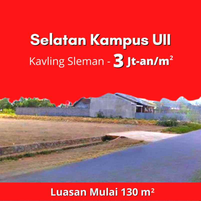 dijual tanah jl kaliurang km 9 sleman