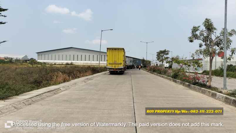 dijual tanah jl marunda makmur