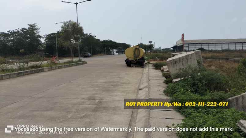 dijual tanah jl marunda makmur