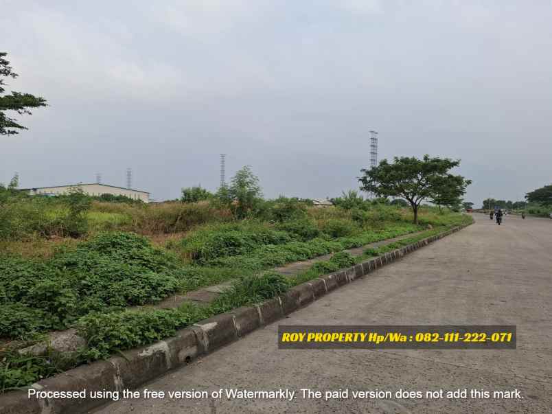 dijual tanah jl marunda makmur