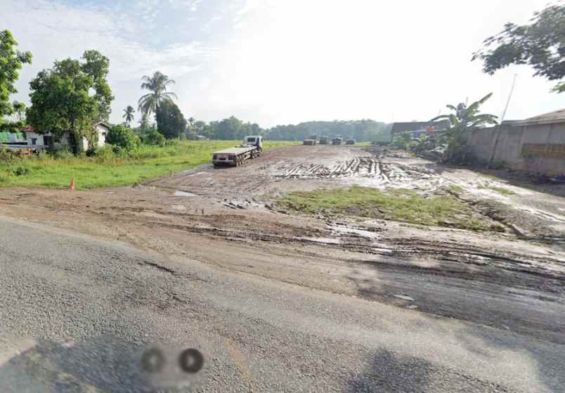 dijual tanah jl raya lintas sumatera