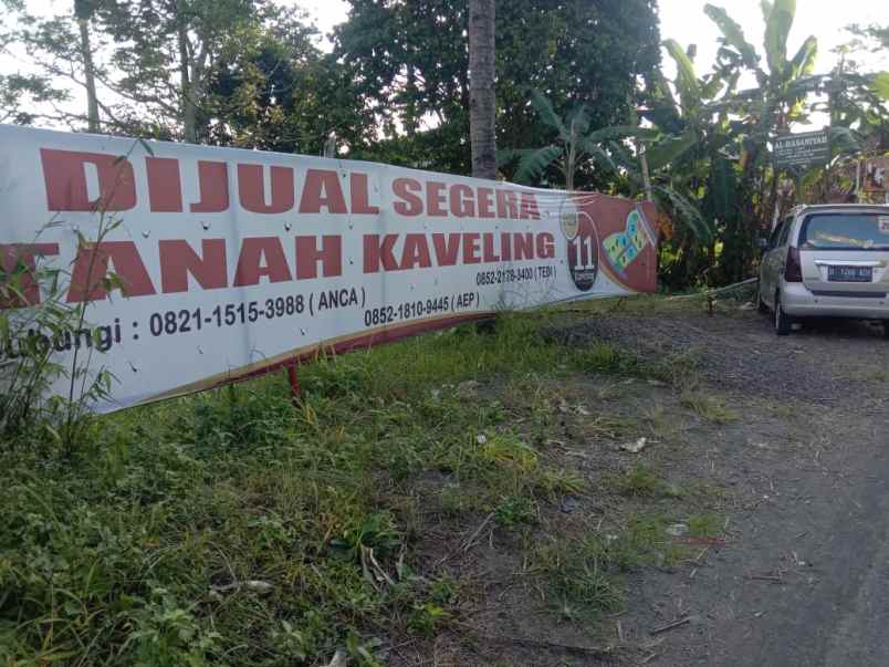 dijual tanah kaveling produktif kolam ikan