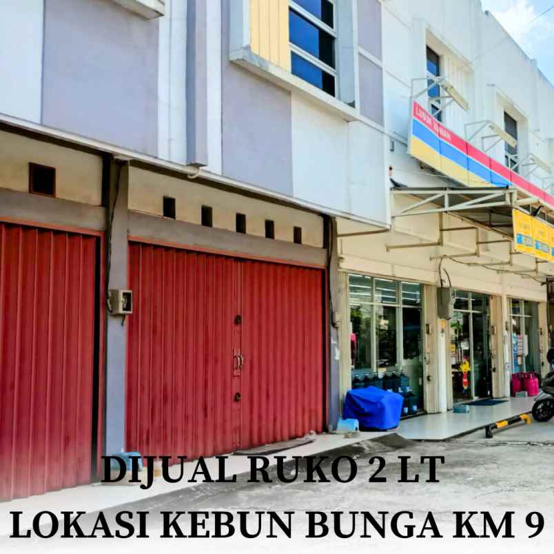 dijual tanah kebun bunga