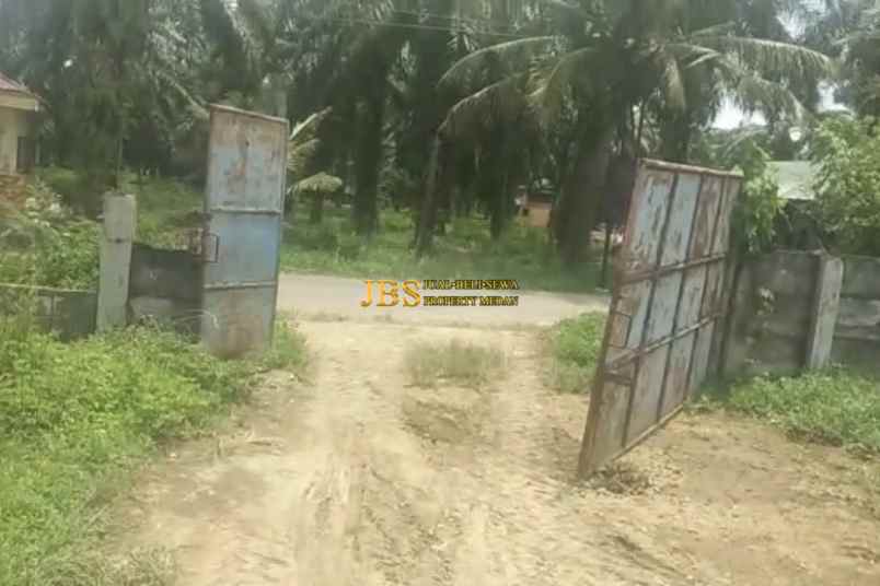 dijual tanah kosong di jalan glugur rimbun pasar x