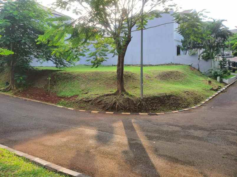 dijual tanah luas 337 m2 dekat trans studio cibubur