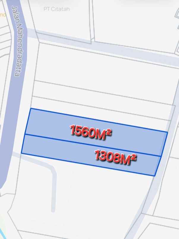 dijual tanah mahendradata