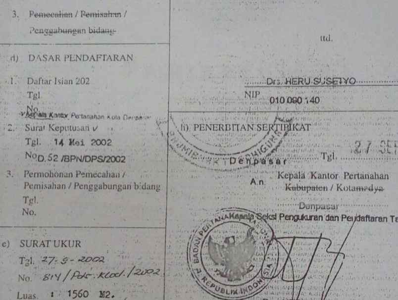 dijual tanah mahendradata