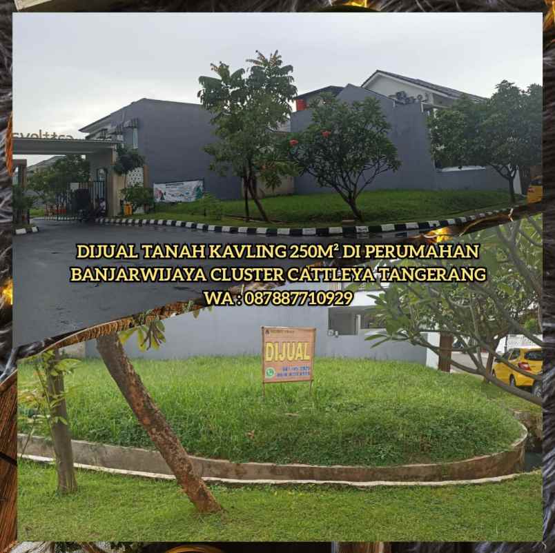 dijual tanah perumahan banjar wijaya