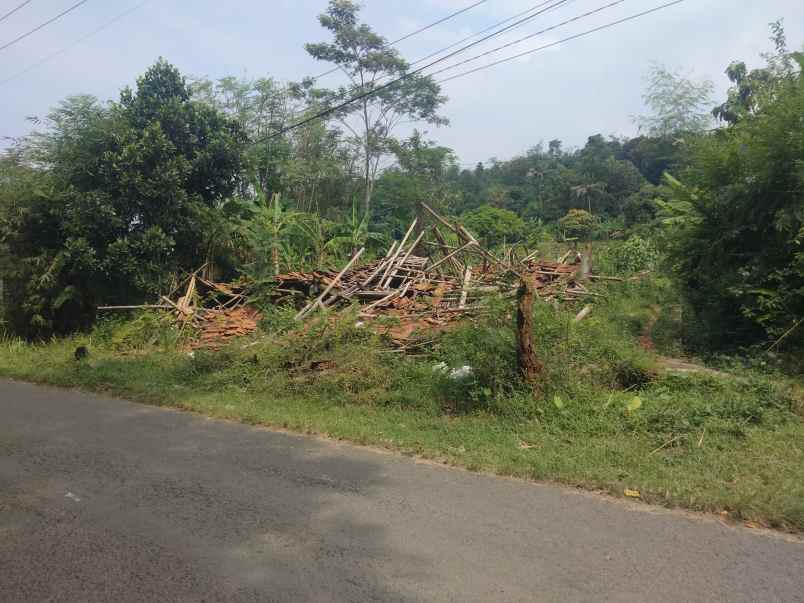 dijual tanah pinggir jl desa