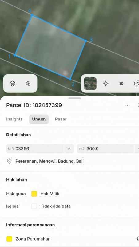 dijual tanah puri gading