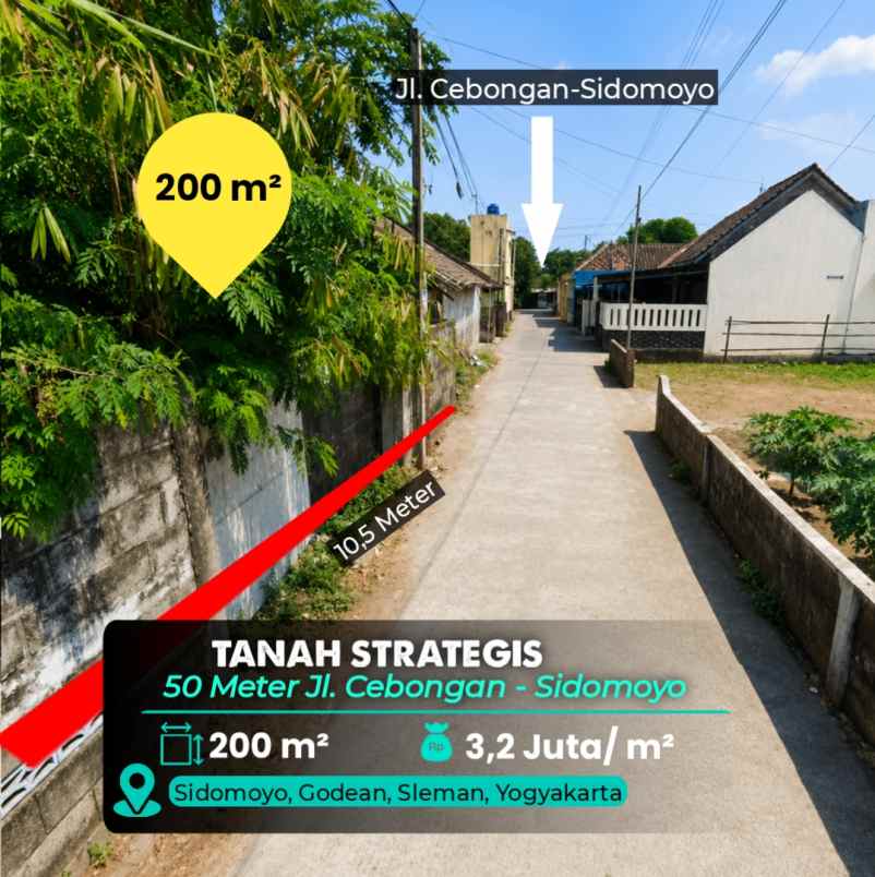dijual tanah sidomoyo