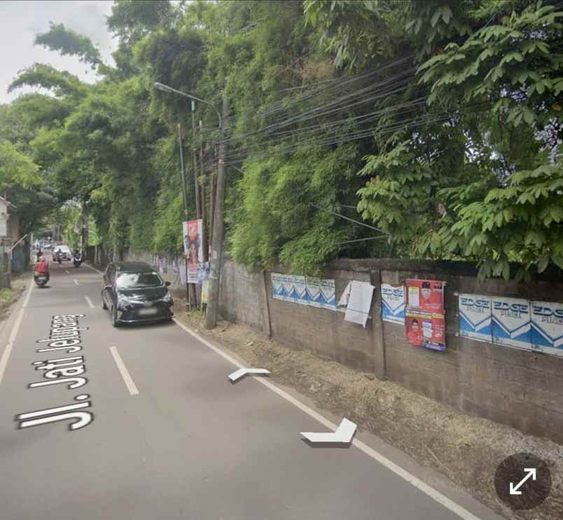 dijual tanah tanah di jl jati jelupang