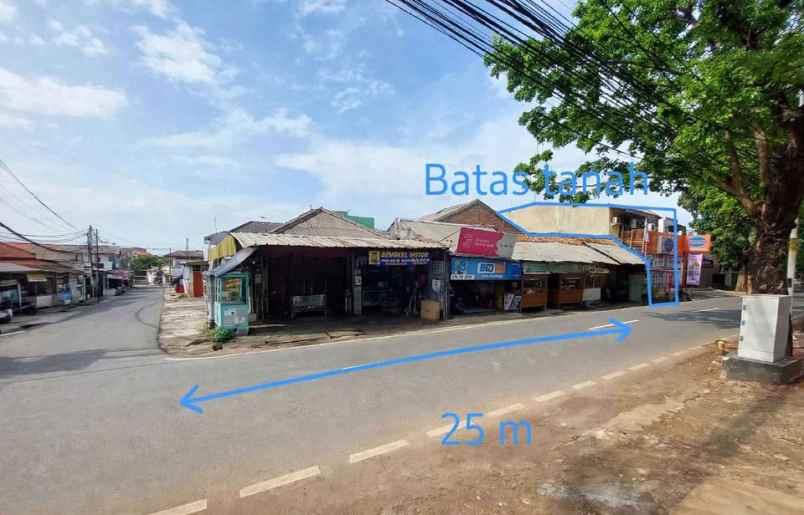 dijual tanah tanah komersial di jl