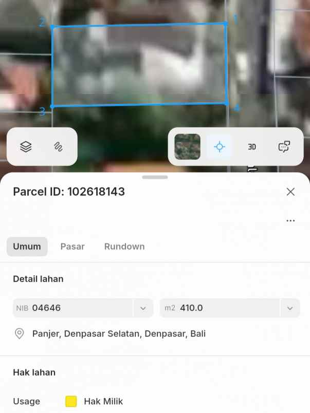 dijual tanah tkd batanghari