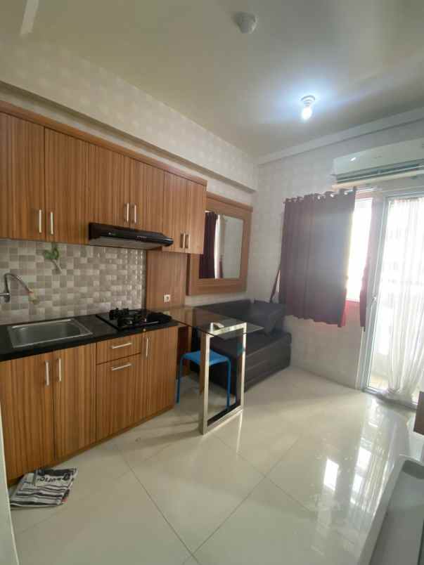 dijual unit apartment green pramuka city 2br furnish