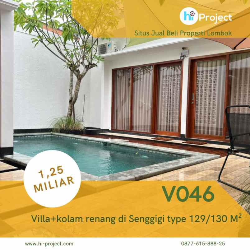 dijual villa green valley senggigi