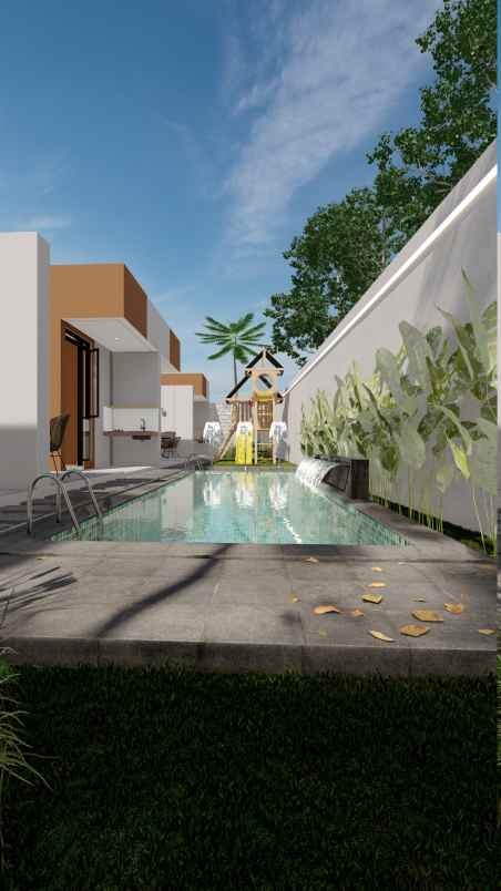 dijual villa jalan tugu tugumukti