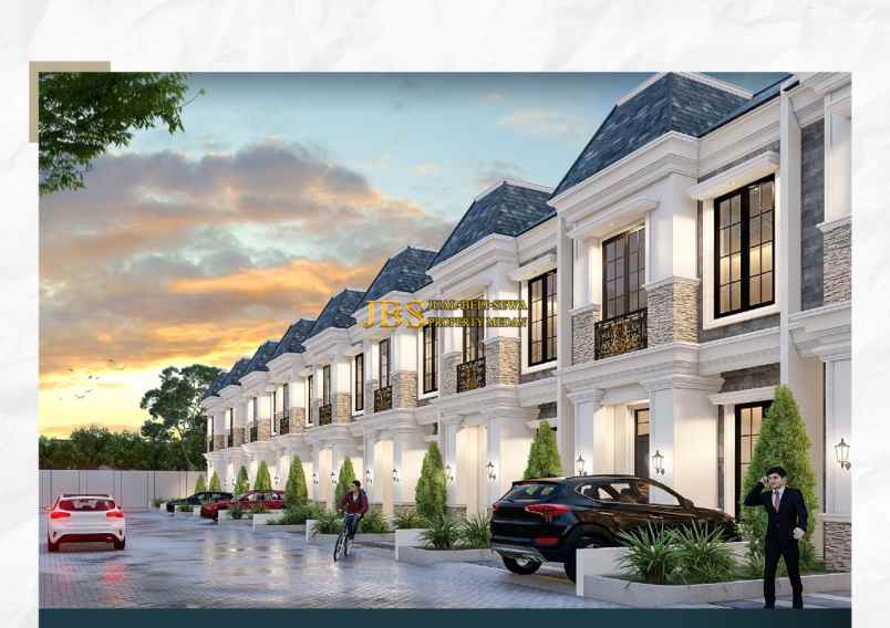 dijual villa komplek royal palace jalan