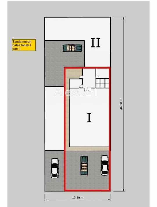 disewakan ruko gudang kantor kreo larangan kota tangerang