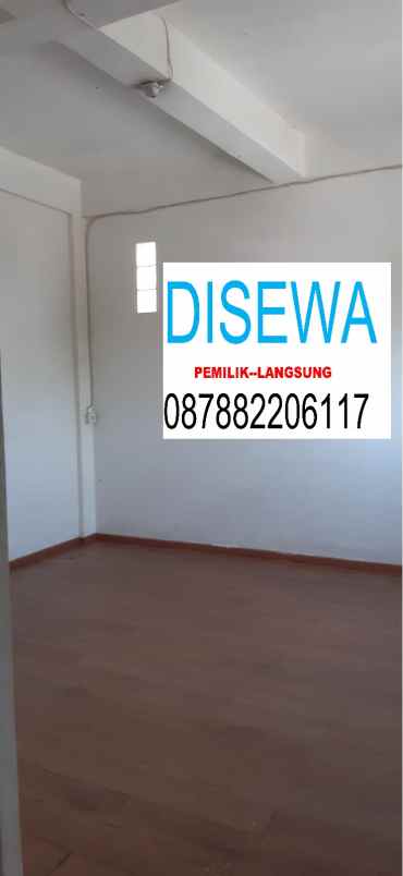 disewakan ruko gudang kantor ruko fantasi blok v no 18