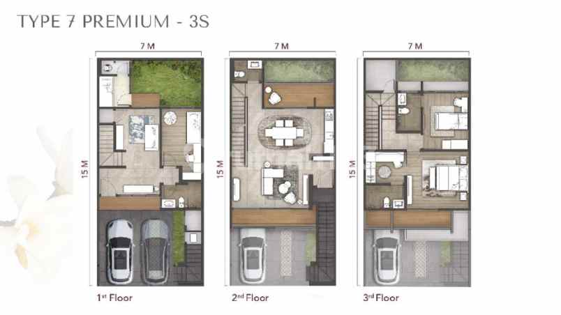 disewakan rumah cluster kelimutu asya jgc