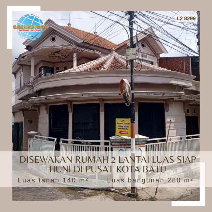 disewakan rumah di jalan dewi sartika temas