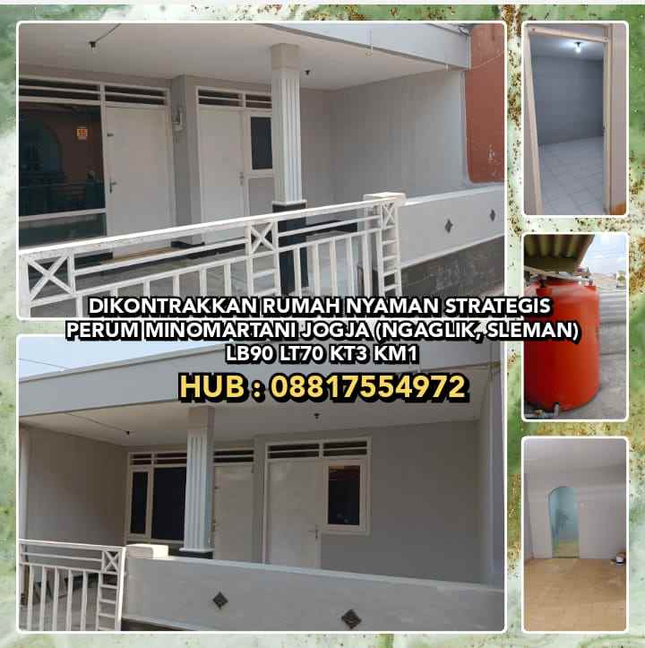 disewakan rumah minomartani ngaglik sleman