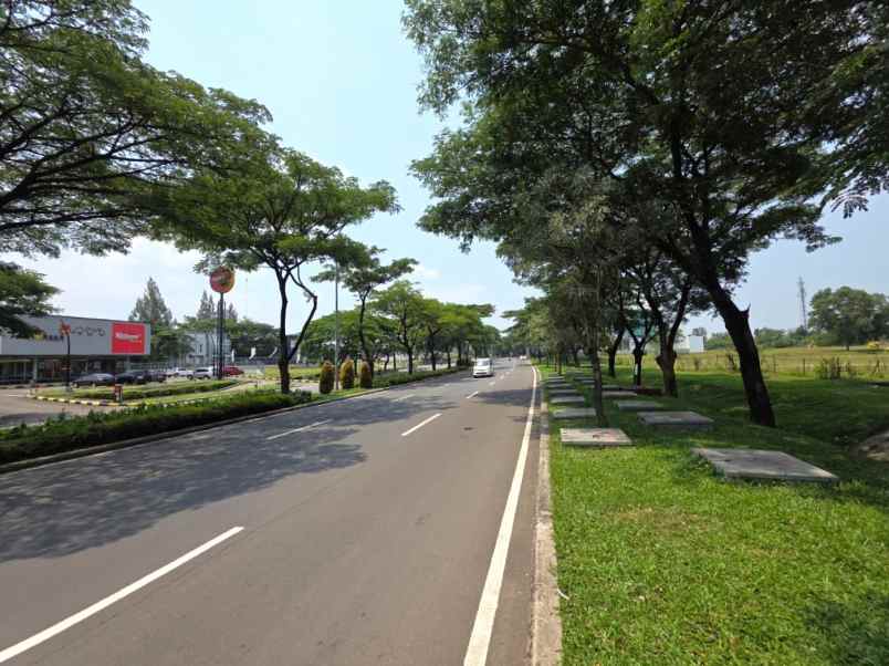 disewakan tanah jalan raya deltamas