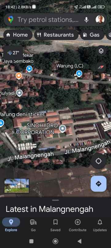 disewakan tanah jl malangnengah