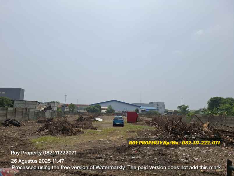 disewakan tanah jl marunda makmur