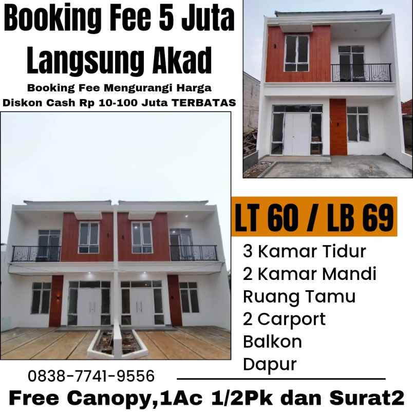 gifari townhouse bakti jaya tangsel