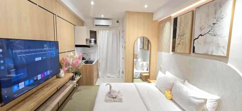 gunawangsa tidar lantai 21 tipe studio full renov