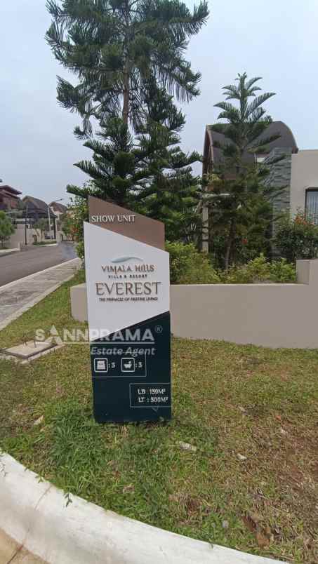 hunian mewah dengan view terbaik di vimala hills bogor