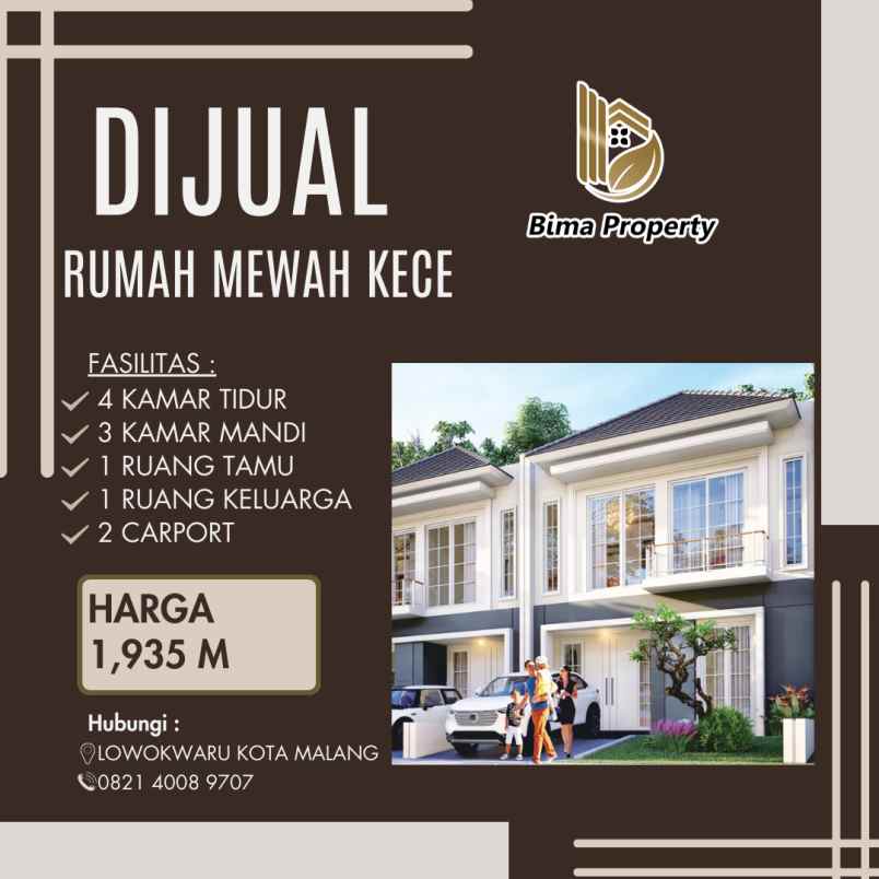 hunian minimalis murah kota malang