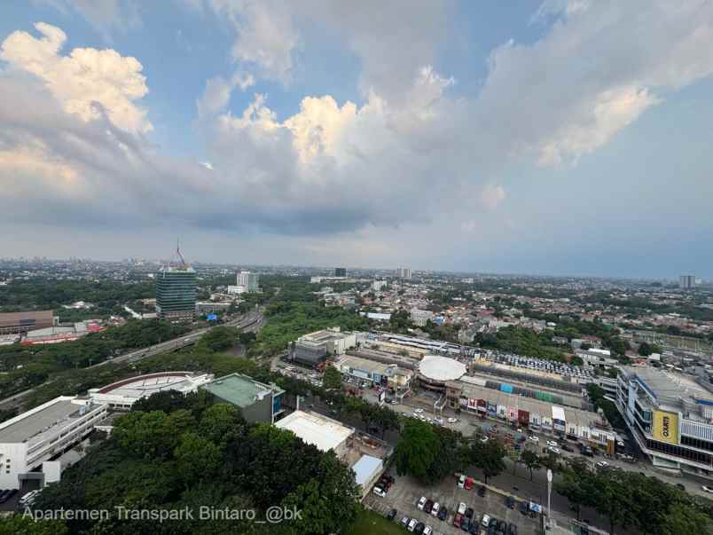jual cepat studio apartment transpark bintaro