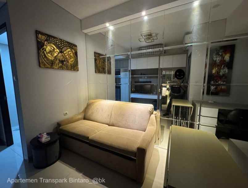 jual cepat studio apartment transpark bintaro