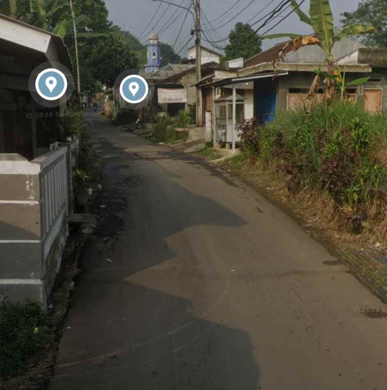 jual cepat tanah datar pinggir jalan di dramaga bogor