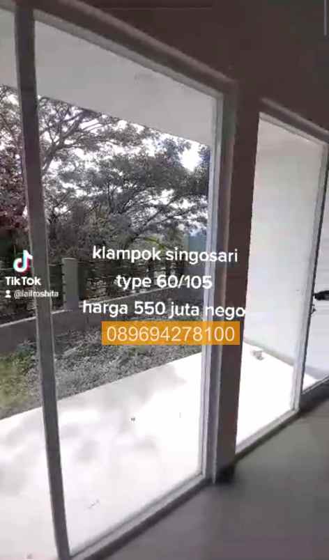 jual rumah 2 kamar 36m2 singosari malang 5cbe8c