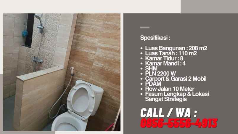 jual rumah 2 lantai delta sari sidoarjo