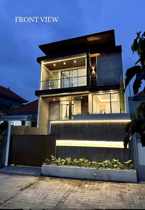 jual rumah mewah di kawasan kebo iwa denpasar barat