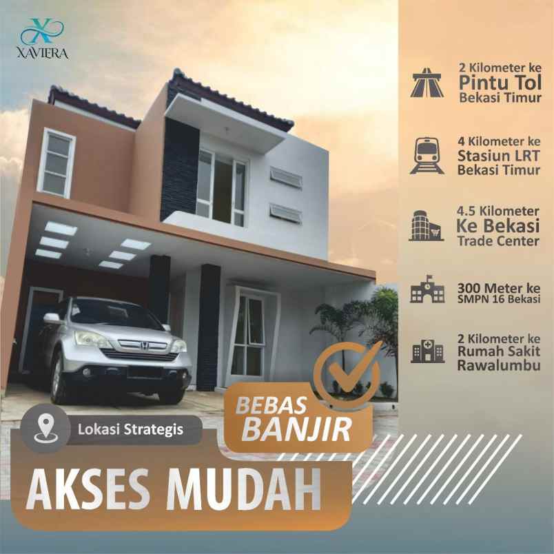 jual rumah narogong bekasi kpr syariah dp 80 jutaan