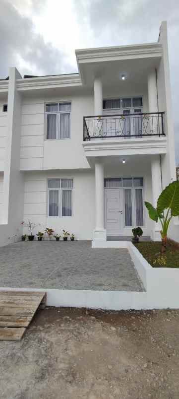 jual rumah villa 2 lt view pegunungan bandung timur