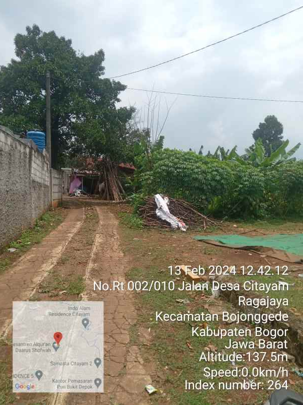 jual tanah darat cocok buat kavlingan nego