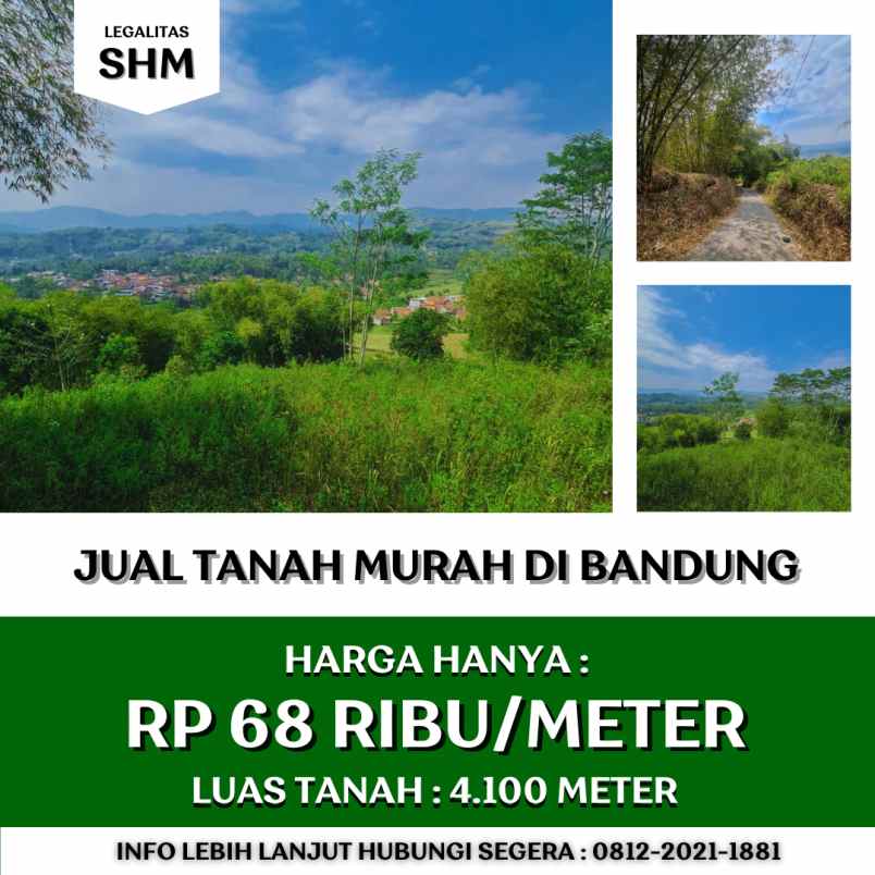 jual tanah murah di bandung