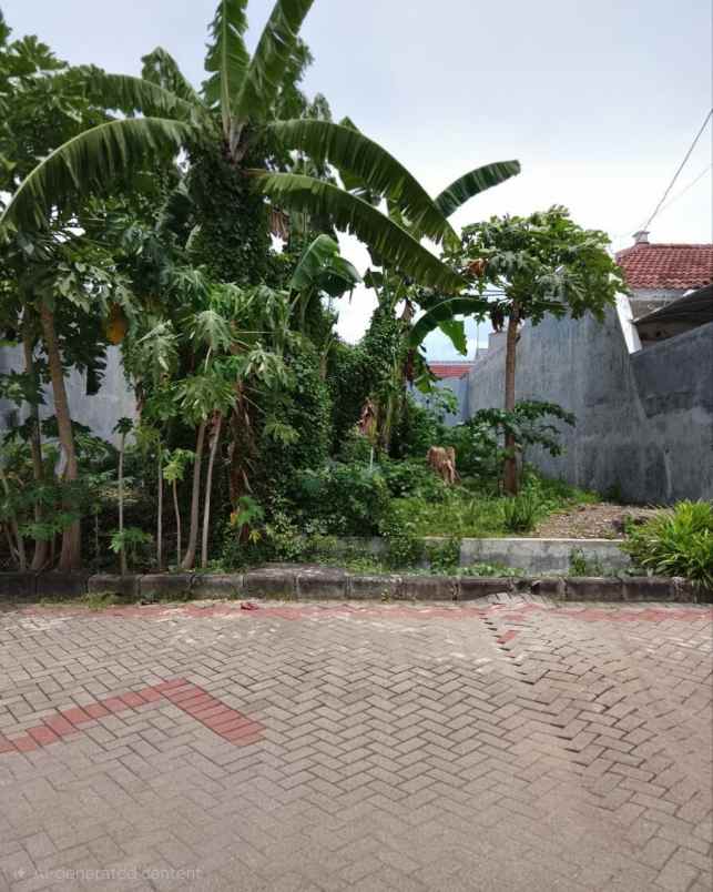 kavling mulyosari prima strategis row jalan 3 mobil