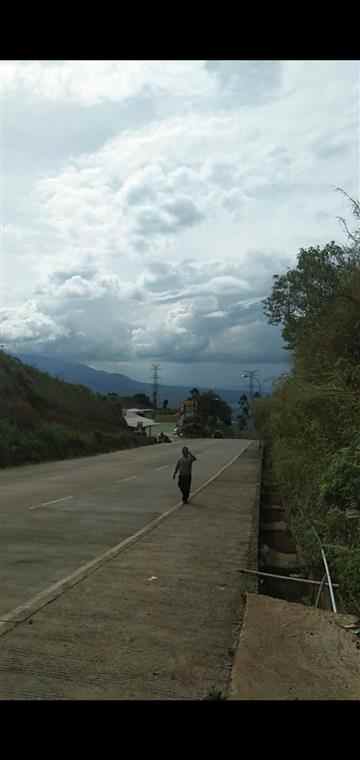 lahan kamojang hill bridge ibun majalaya