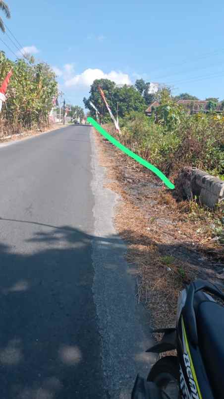 lahan zona kuning bantul bangunjiwo