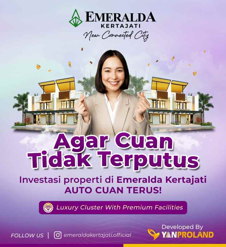 luxury cluster the emeralda kertajati