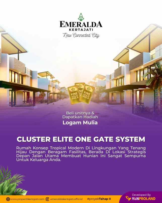 luxury cluster the emeralda kertajati