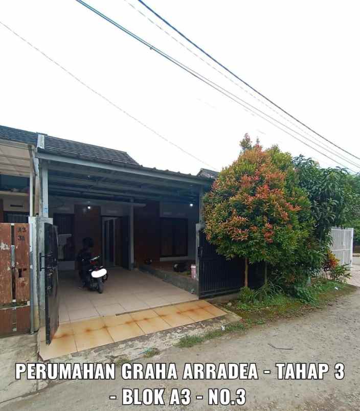 over kredit 68juta rumah di graha aradea dramaga bogor